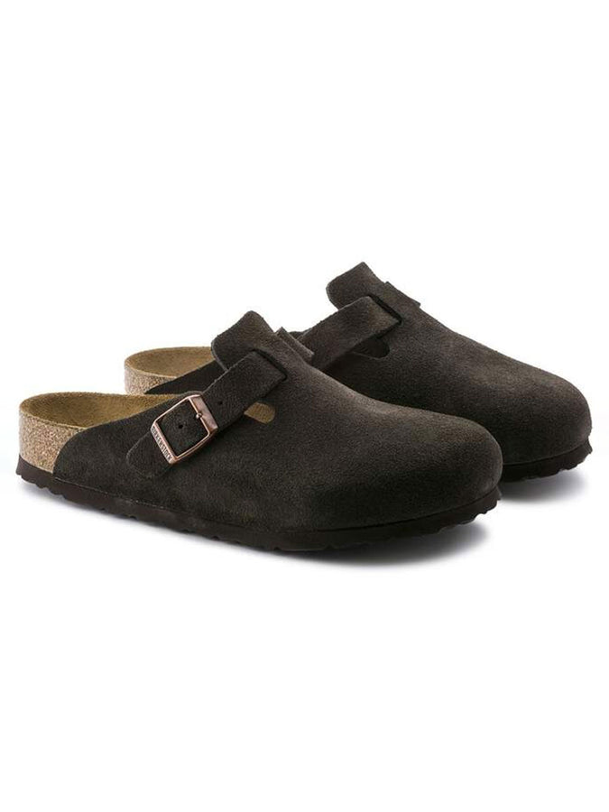 Birkenstock Boston Soft Footbed Suede R Moka Shoes Spring 2026 | MOCHA