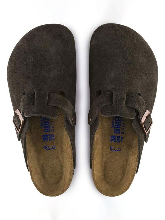 Birkenstock Boston Soft Footbed Suede R Moka Shoes Spring 2026 | MOCHA