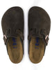 Birkenstock Boston Soft Footbed Suede N Moka Shoes Spring 2026