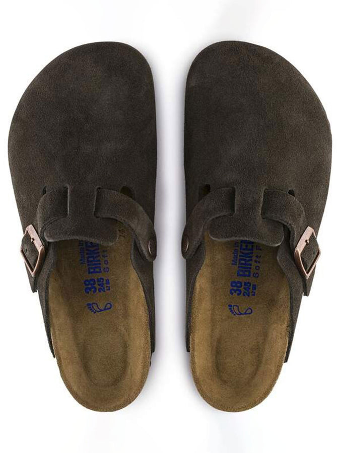 Birkenstock Boston Soft Footbed Suede N Moka Shoes Spring 2026 | MOCHA