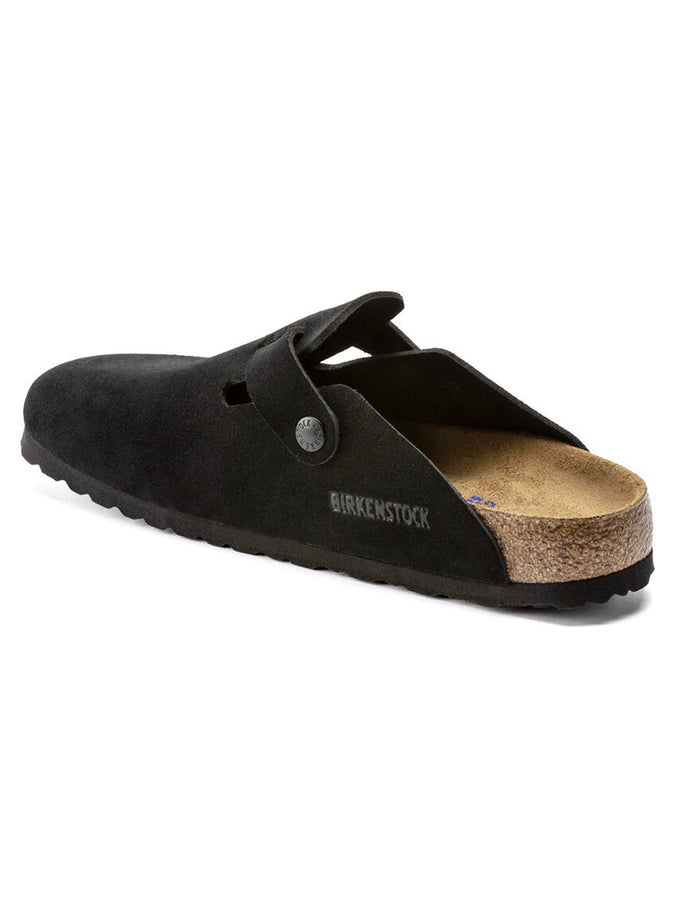 Birkenstock Boston Soft Footbed Suede N Shoes Spring 2024 | BLACK