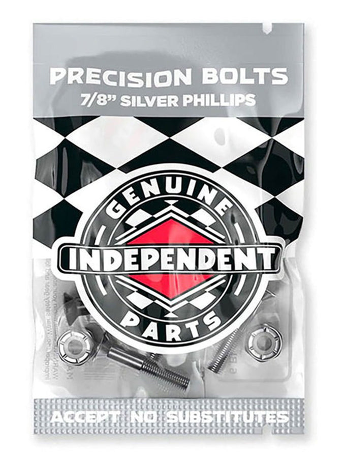 Independent Precision Phillips 7/8'' Black/Silver Bolts | BLACK/SILVER