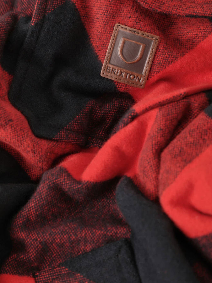 Brixton Durham Lined Jacket Fall 2026 | RED/BLACK BUFFALO PLAID