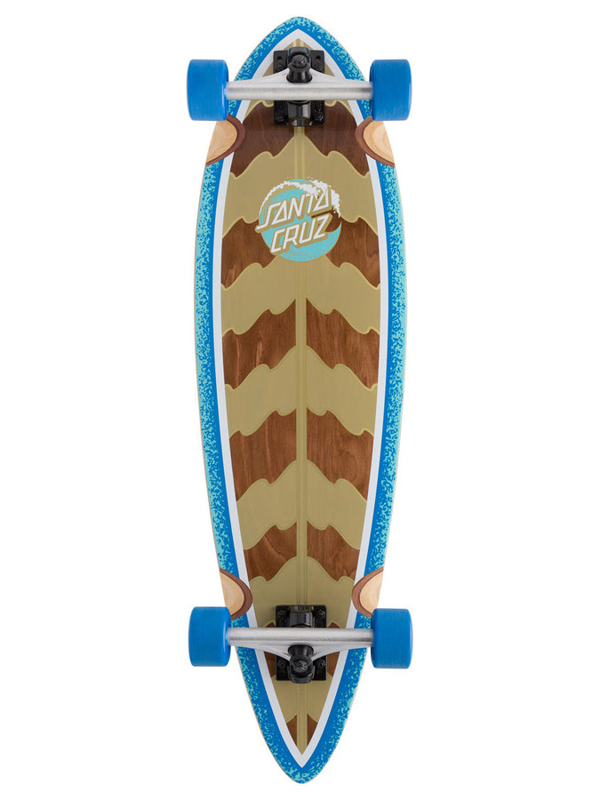 Santa Cruz Pintail Stipple Wave Dot 9.2’’ X 33’’ Longboard | BLUE