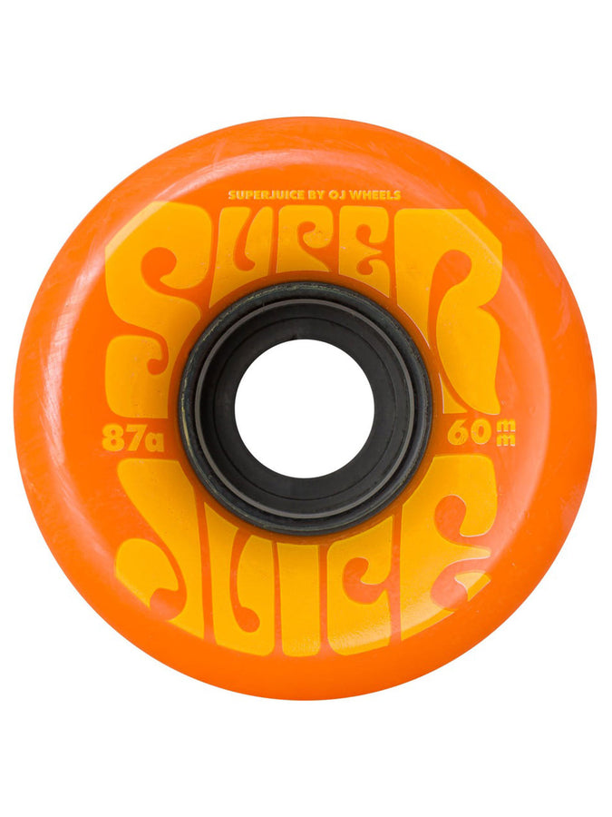 OJ Wheels Super Juice Orange Yellow Skateboard Wheels | ORANGE/YELLOW