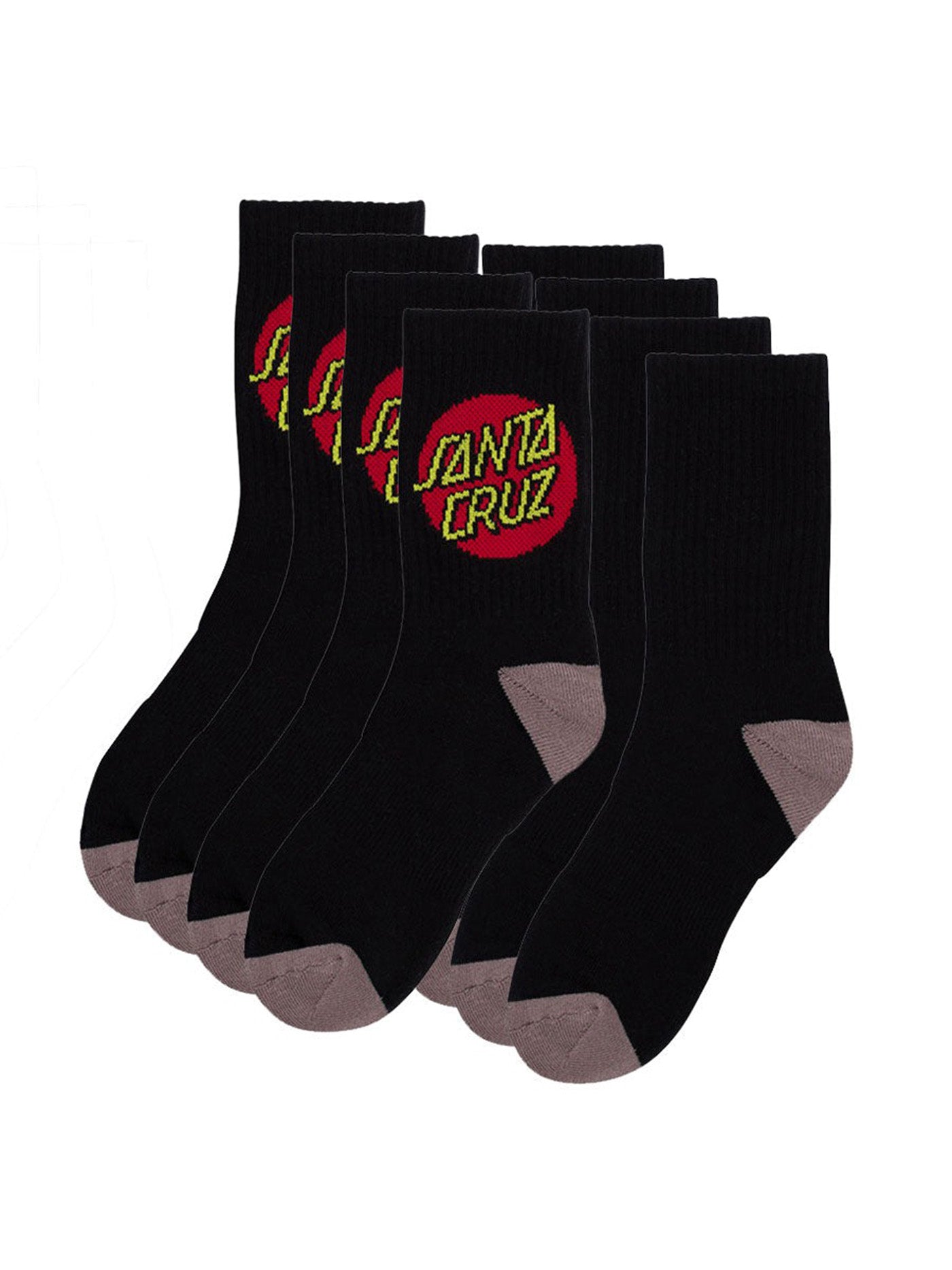 Santa Cruz Cruz 4 Pack Socks