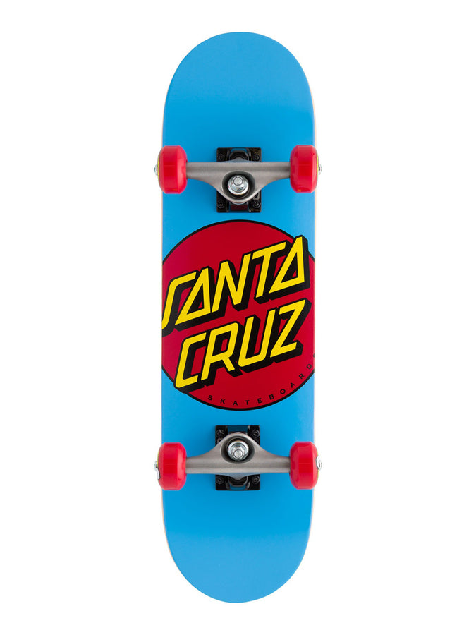 Santa Cruz Classic Dot Super Micro 7.25’’ Complete Skateboard | BLUE