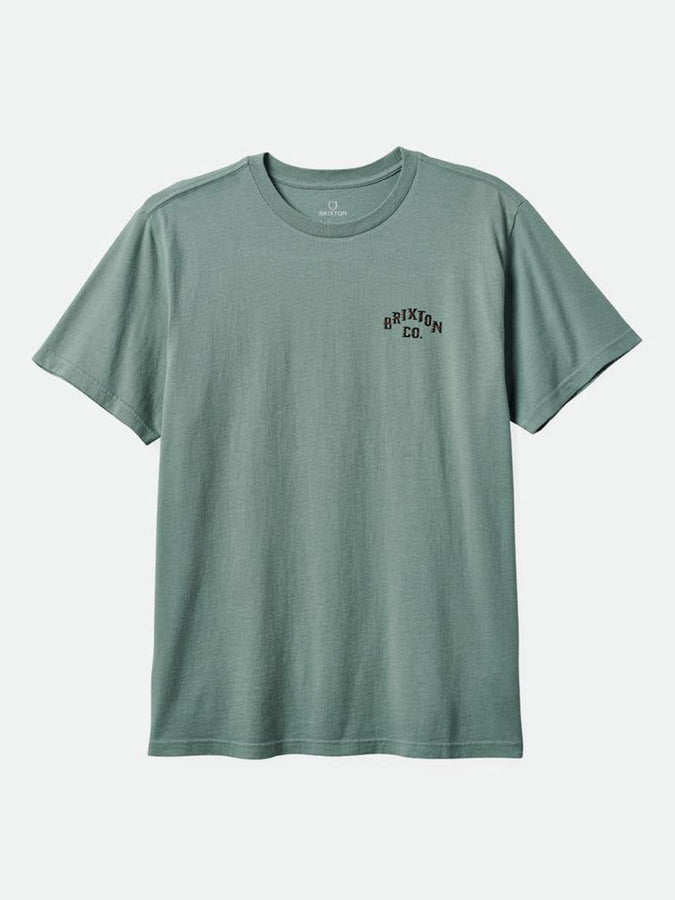 Brixton Homer T-Shirt Spring 2024 | CHINOIS GRN CLASSIC WASH