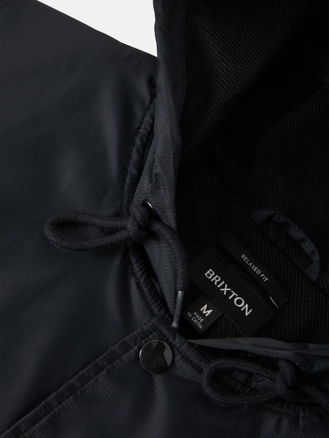 Brixton Hooded Claxton Lightweight Jacket Fall 2026 | BLACK