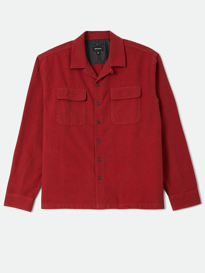 Brixton Century Overshirt Red/Black Micro Jacket Fall 2026 | RED/BLACK MICRO