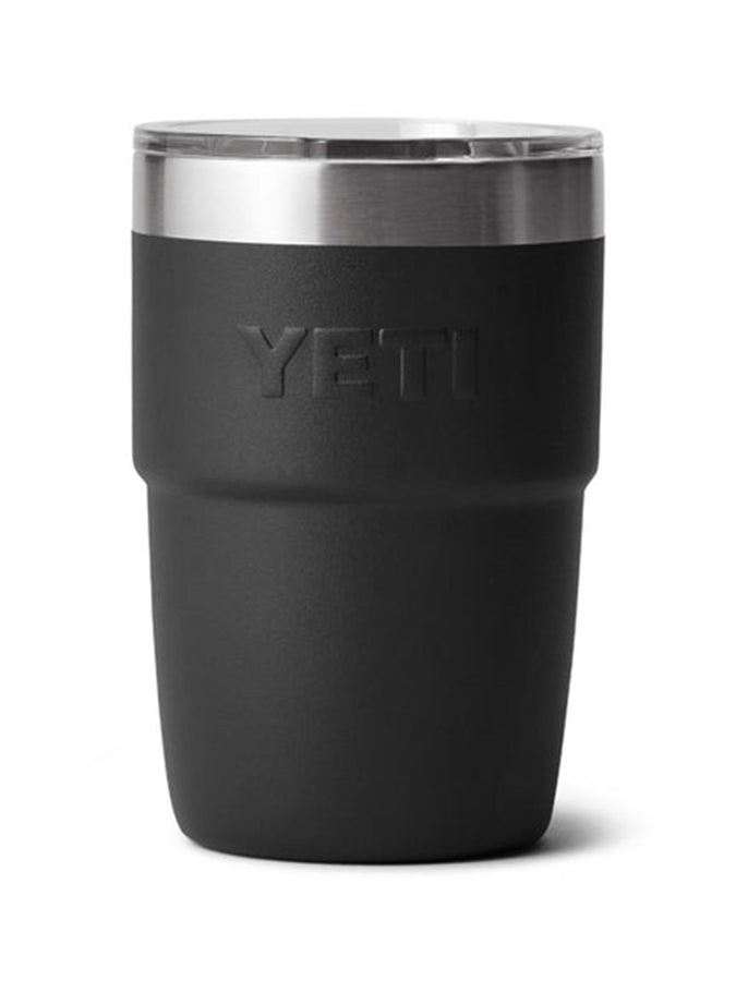 Yeti Rambler Black 8oz Stackable Cup | BLACK