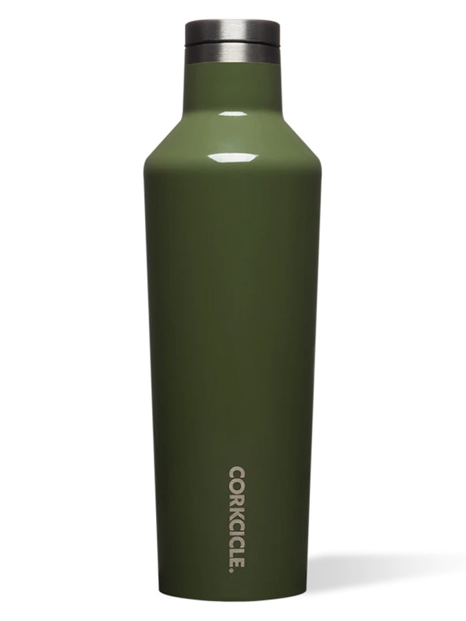 Corkcicle Classic Canteen 25oz Bottle | GLOSS OLIVE