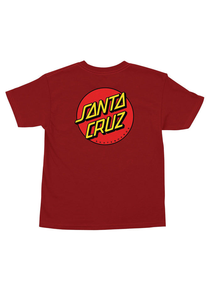 Santa Cruz Classic Dot T-Shirt | CARDINAL
