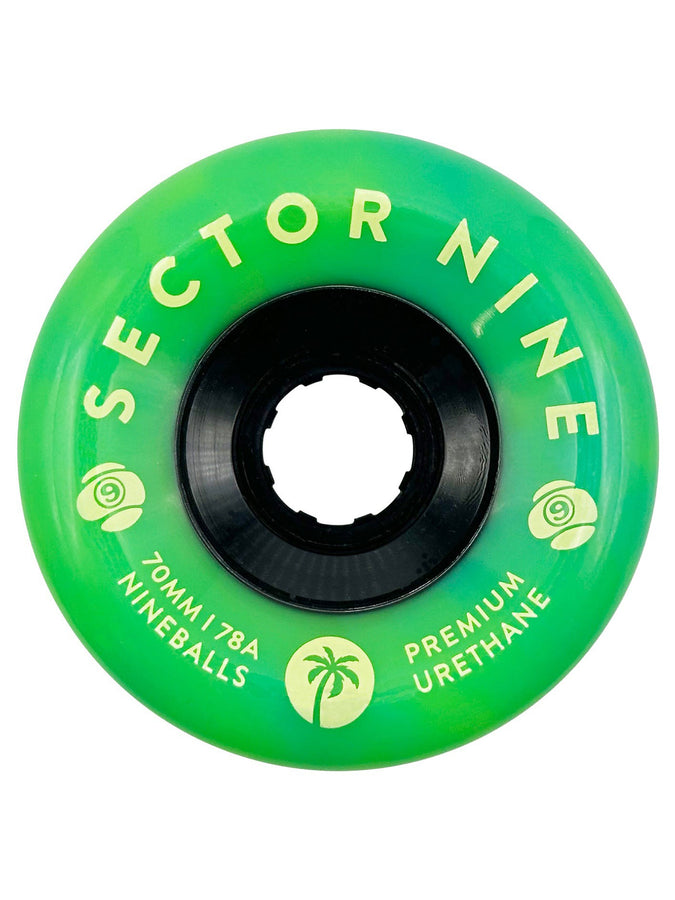 Sector 9 Nineball Green Goblins Skateboard Wheels | GREEN