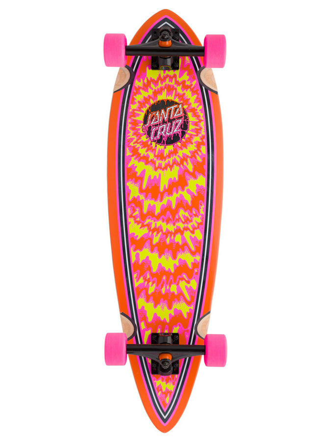 Santa Cruz Pintail Toxic Dot 9.2’’ X 33’’ Complete Longboard | ORANGE