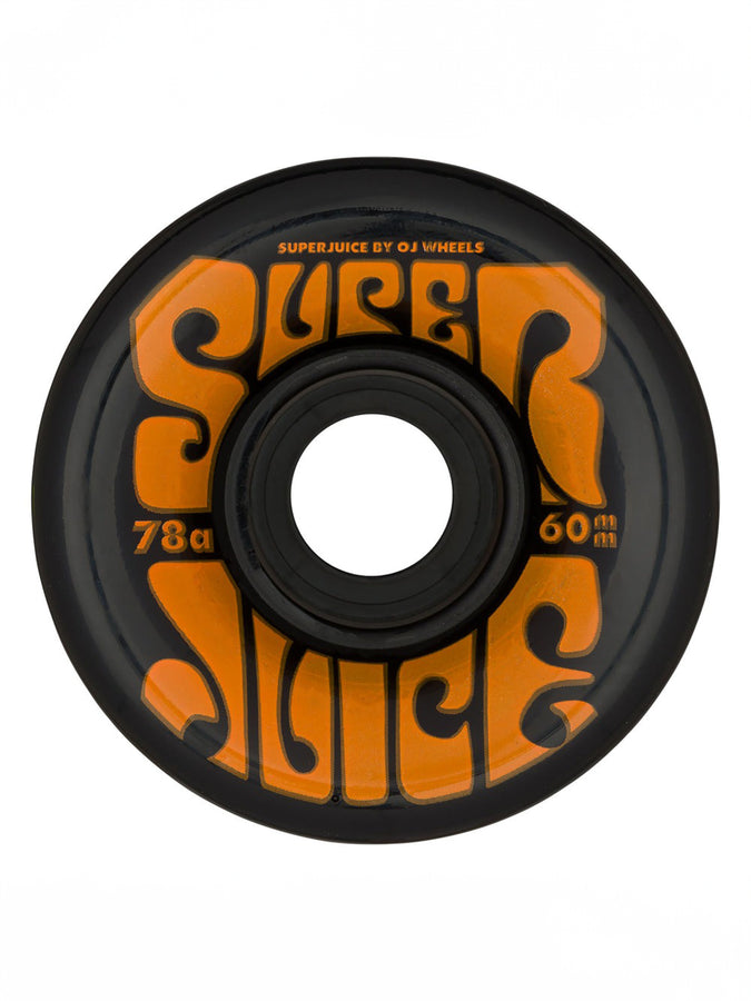 Oj's Super Juice Black 60mm Skateboard Wheels | BLACK