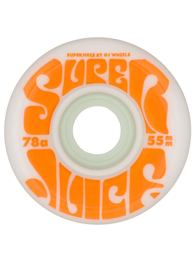 OJ Wheels Mini Super Juice Skateboard Wheels | WHITE