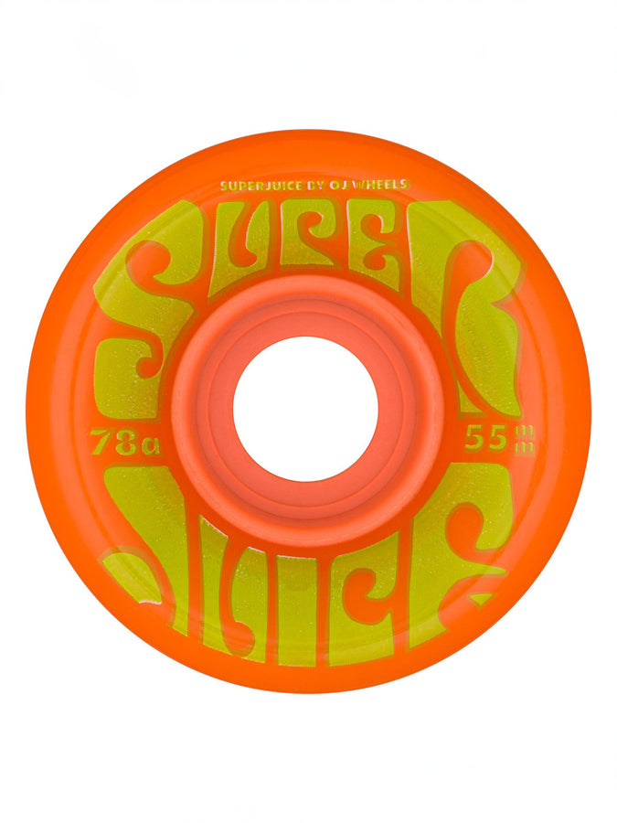 Oj's Mini Super Juice Orange 55mm Skateboard Wheels | ORANGE