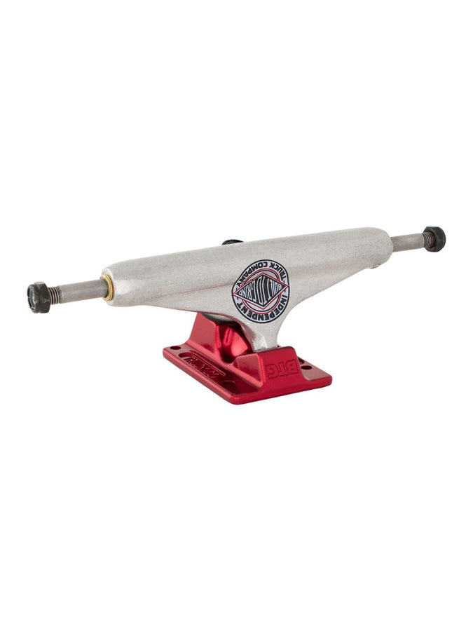 Independant Stage 11 BTG Summit Forged Hollow 144MM Trucks | SILVER/RED