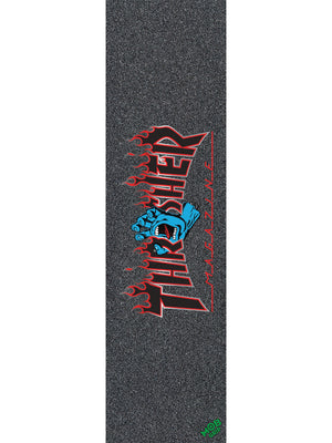 Mob x Santa Cruz x Thrasher Screaming Flame Logo Grip Tape