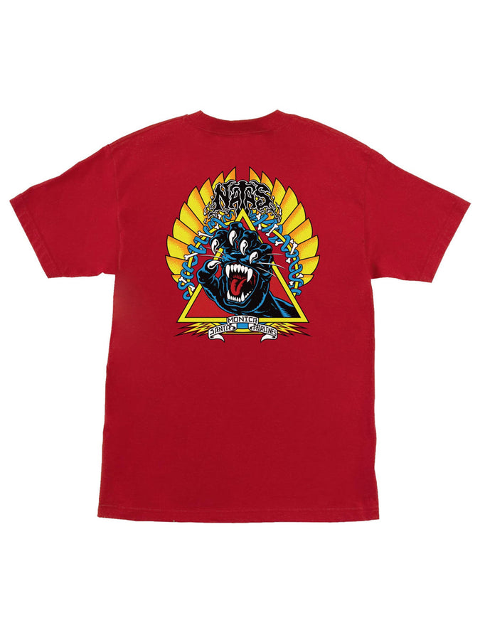 Santa Cruz Natas Screaming Panthers T-Shirt Spring 2024 | RED