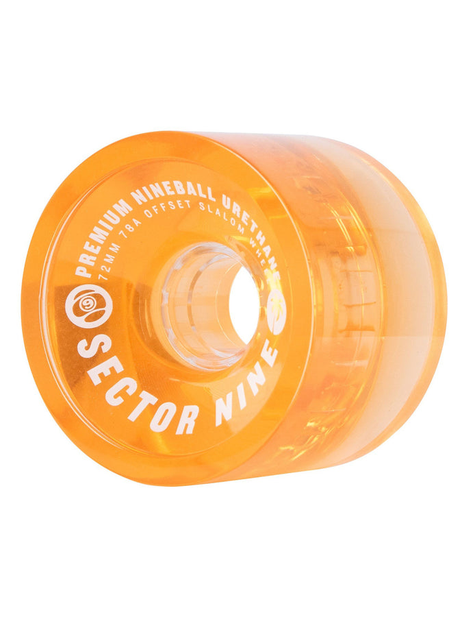 Sector 9 Nineball Orange 72mm Skateboard Wheels | ORANGE