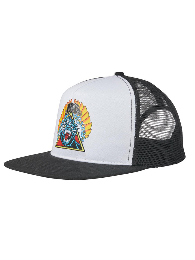 Santa Cruz Natas Screaming Panther Hat | BLACK / WHITE