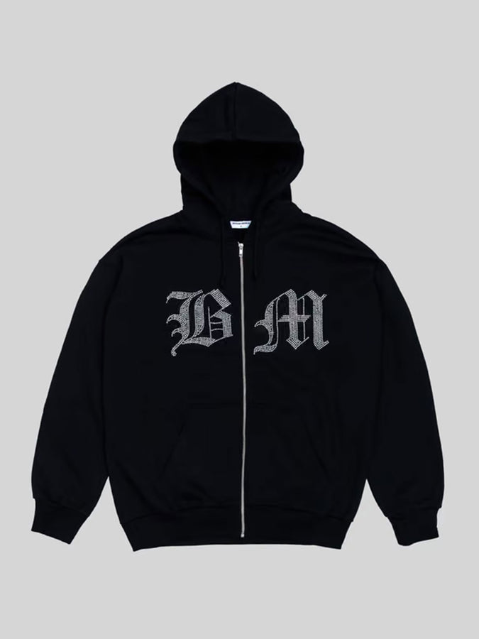 Beyond Medals Stone Zip Hoodie Holiday 2026 | BLACK