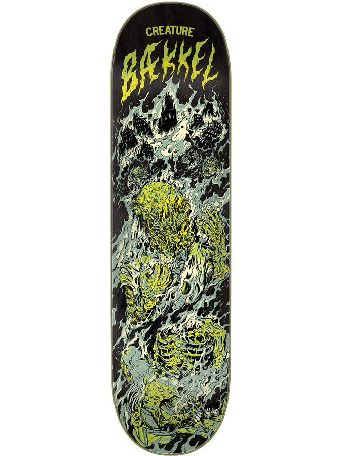 Creature Doomsday Baekkel 8.375 Skateboard Deck | BLACK