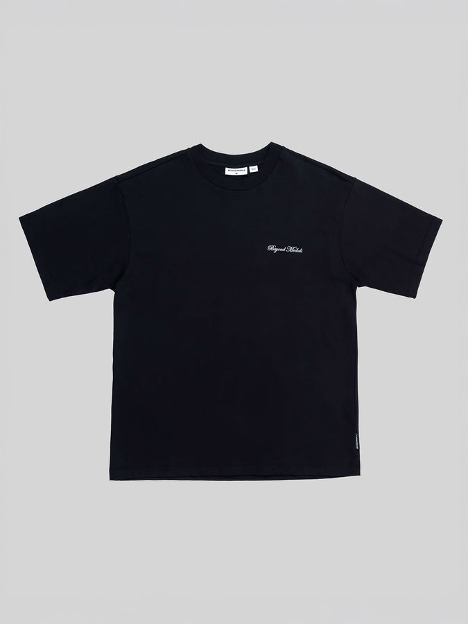 Beyond Medals Script T-Shirt Holiday 2026 | BLACK