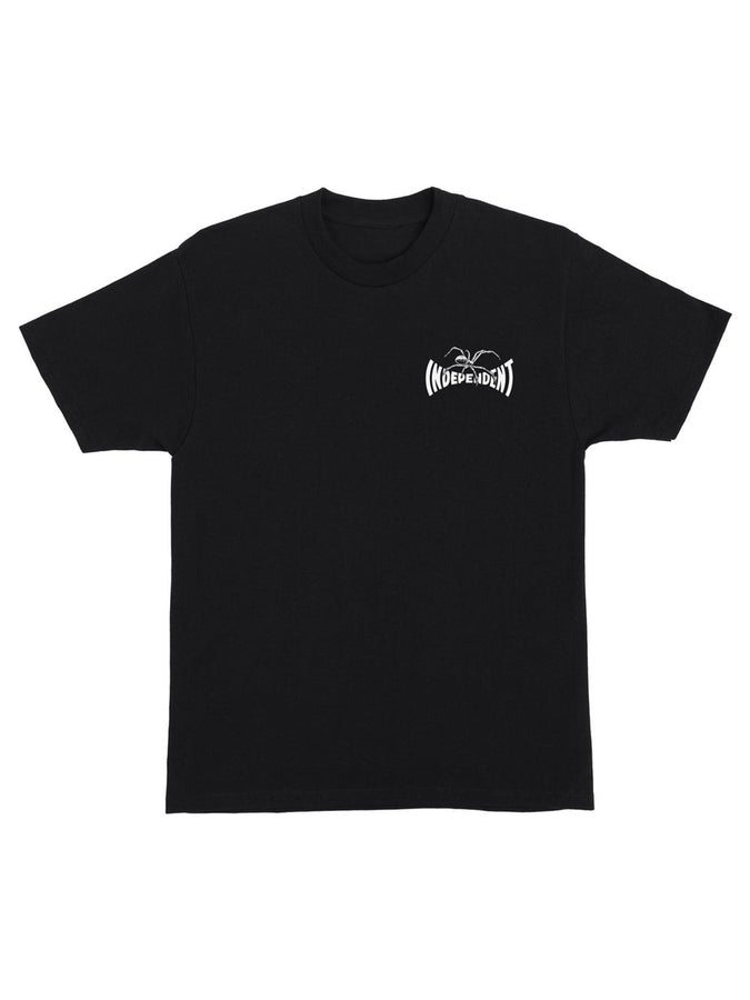Independant Arachnid Short Sleeve T-Shirt Summer 2024 | BLACK
