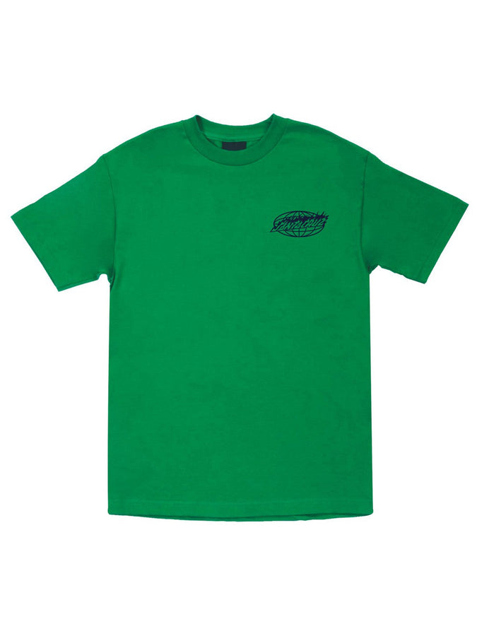 Santa Cruz Global Flame Dot Mono T-Shirt Summer 2024 | KELLY