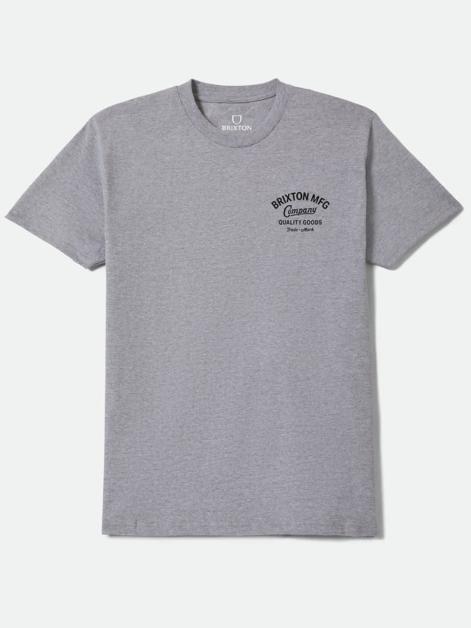 Brixton Straton T-Shirt Fall 2026 | HEATHER GREY