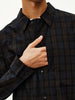 Pas Normal Studios Off-Race Seersucker Long Sleeve Buttondown Shirt Fall 2026