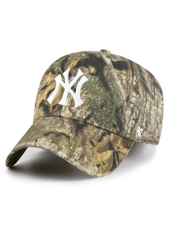 47 MLB Realtree APX 47 Clean Up New York Yankees Hat | NEW YORK YANKEES (0710)