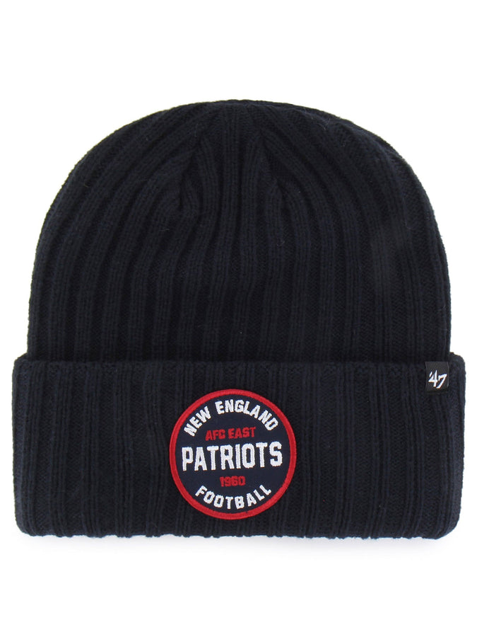 47 Ribbed Snowdrift 47 Cuff Knit New England Patriots Beanie | NEW ENGLAND PATRIOTS (0321)