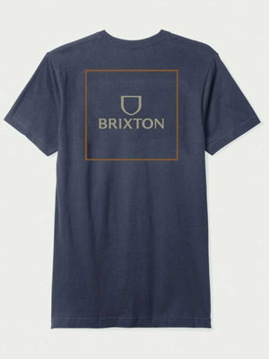 Brixton Alpha Square Short Sleeve T-Shirt Summer 2024