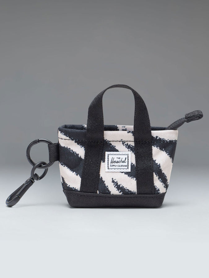 Herschel Heritage Tote Bag Charm | ZEBRA (00332)