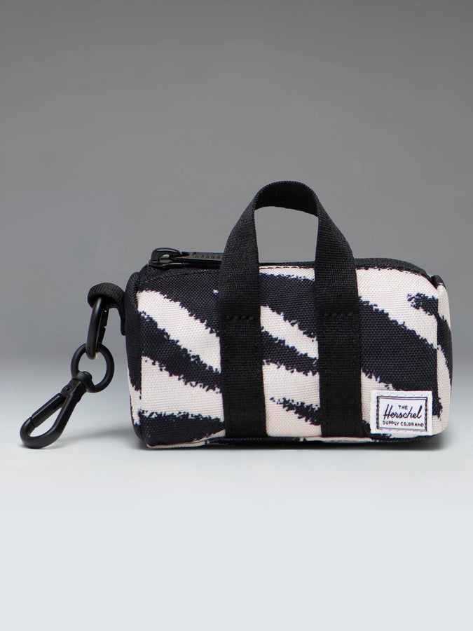 Herschel Novel Duffle Bag Charm | ZEBRA (00332)