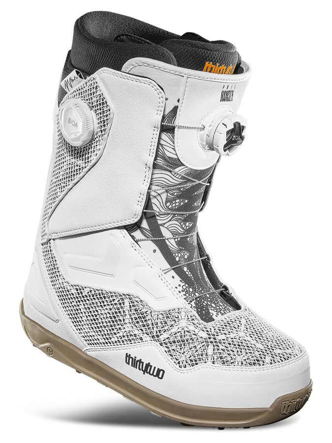 ThirtyTwo x Phil Hansen TM-2 Double BOA Snowboard Boots 2024 | WHITE/BLACK/GUM (115)