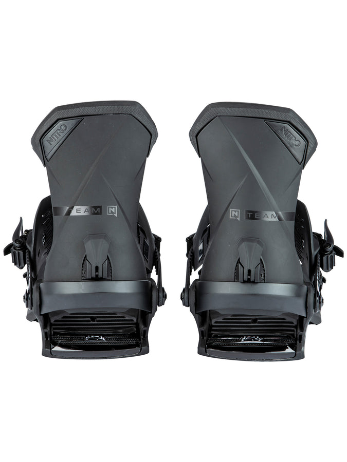 Nitro Team Snowboard Bindings 2025 | ULTRA BLACK