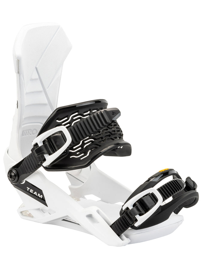 Nitro Team Snowboard Bindings 2025 | WHITE