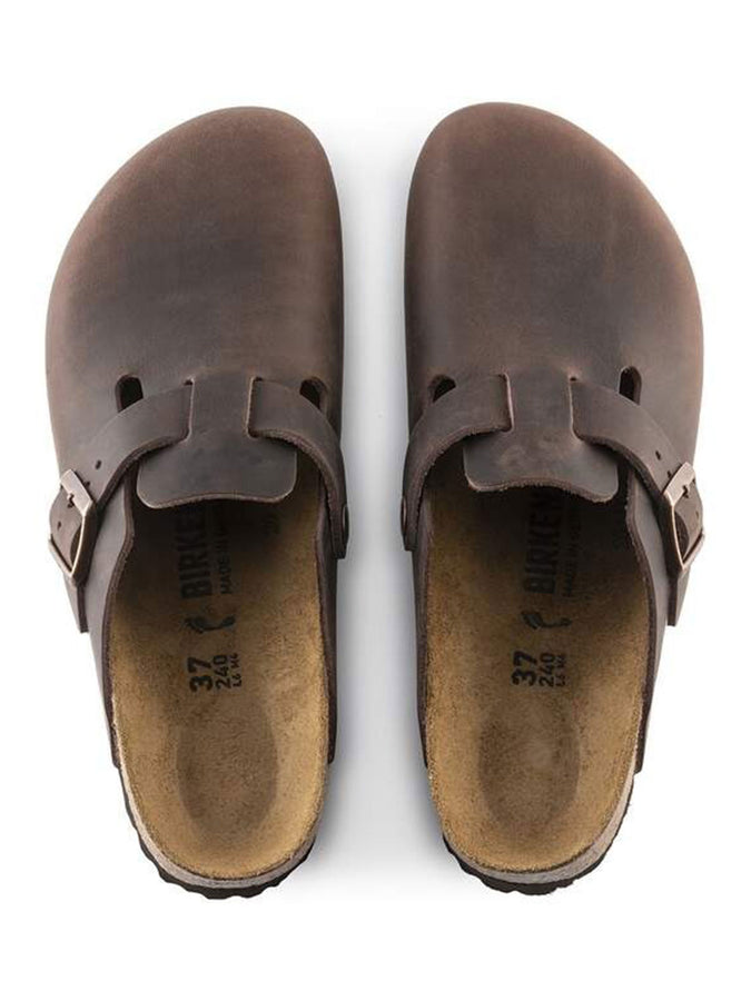 Birkenstock Boston Oiled Leather R Havane Shoes Spring 2026 | HABANA