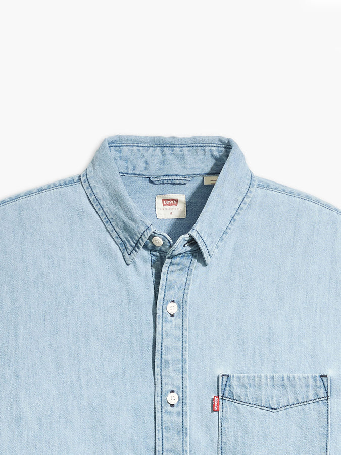 Classic 1 Pocket Standard S/S Buttondown Shirt Spring 2025 | 
FRANKLIN STONE WASH (0128)