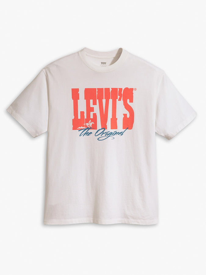 Levis Vintage Fit Graphic Archival White T-Shirt Spring 2024 | WHITE (0105)