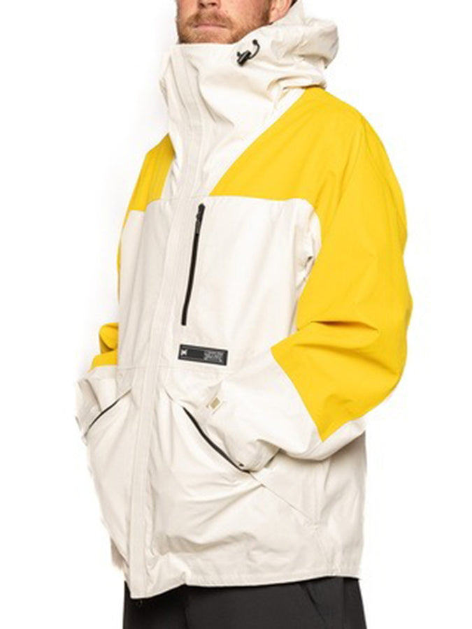 L1 Filmore Jacket 2025 | CREAM/HOT YELLOW