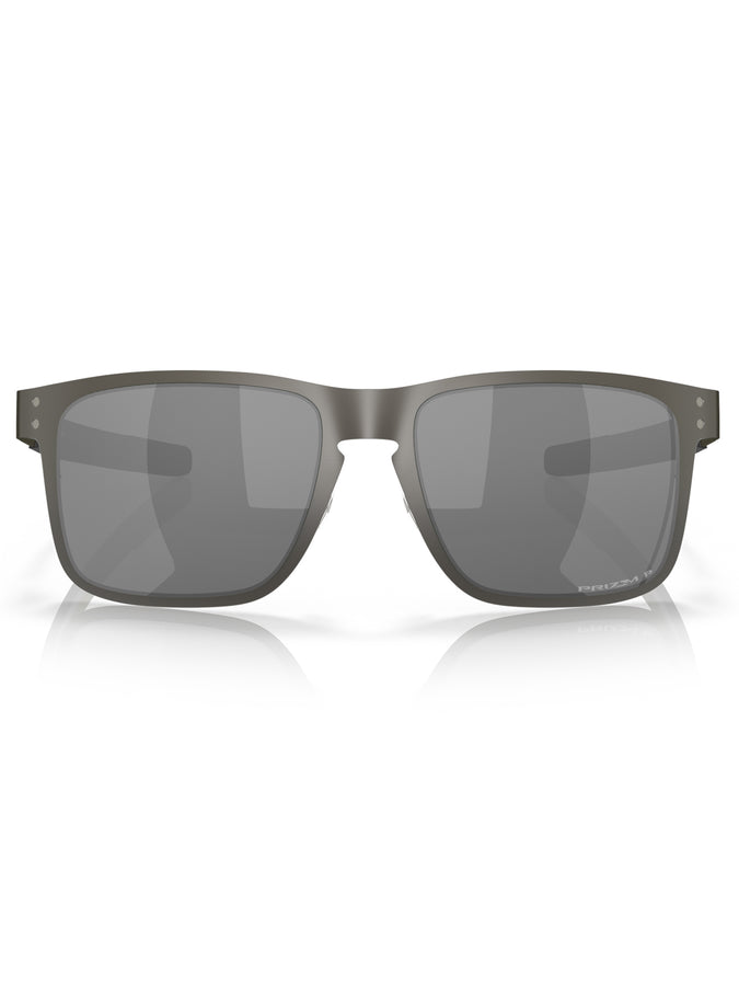 Oakley Holbrook Metal Matte Gunmetal/Prizm Black Sunglasses | MATTE GUNMETAL/PRIZM BLK