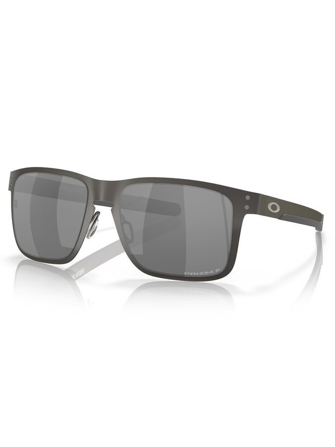 Oakley Holbrook Metal Matte Gunmetal/Prizm Black Sunglasses | MATTE GUNMETAL/PRIZM BLK