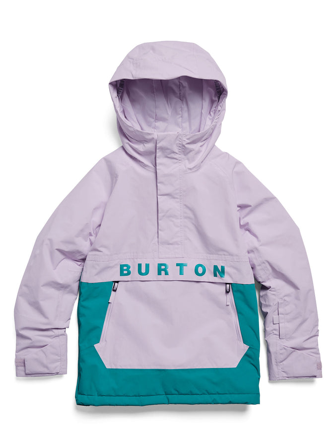 Burton Frostner 2L Anorak 2027 – Youth Insulated Jacket | MOONDST PRPLE/PACFC TEAL (E8L)