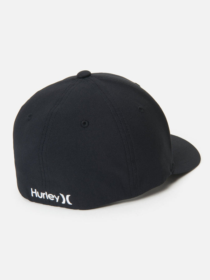 Hurley H2O-Dri One & Only Flexfit Hat | BLACK/WHITE (037)